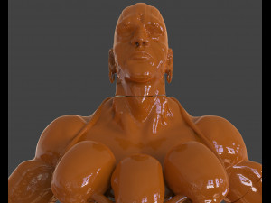 dhalsim yoga power sculpture Model Cetak 3D