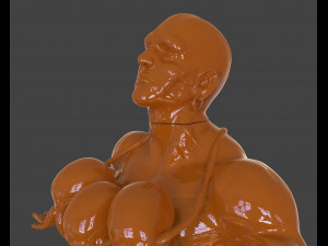 dhalsim yoga power sculpture Model Cetak 3D