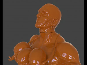 dhalsim yoga power sculpture 3D Print Model