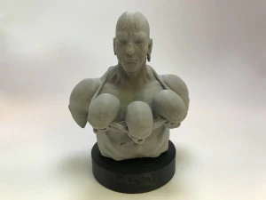 busto dhalsim Modello di stampa 3D