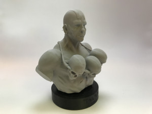 dhalsim bust Modèles 3D en vedette