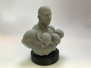 dhalsim bust 3D Print Model