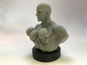 dhalsim bust Modèles 3D en vedette