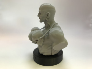 dhalsim bust Modèles 3D en vedette