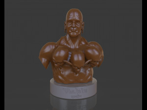 dhalsim bust Modèles 3D en vedette