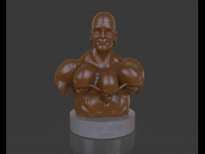 dhalsim bust 3D Print Model