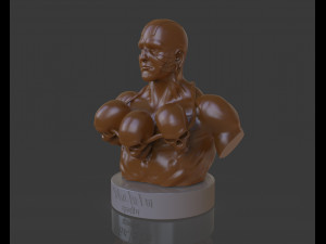 dhalsim bust Modèles 3D en vedette