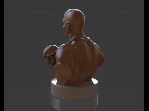dhalsim bust Modèles 3D en vedette