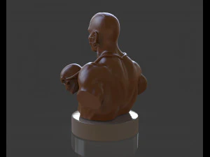 dhalsim bust 3D Print Model
