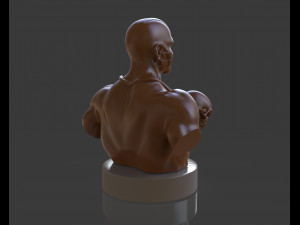 dhalsim bust Modèles 3D en vedette