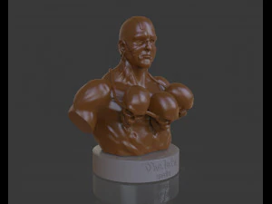 dhalsim bust 3D Print Model