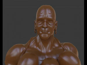 dhalsim bust 3D Print Model