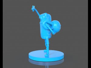 finn the human sculpture 3D Print Model