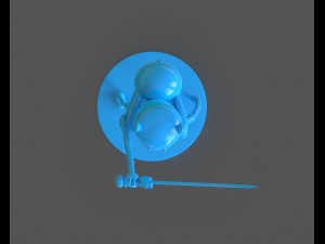 finn the human sculpture 3D Print Model