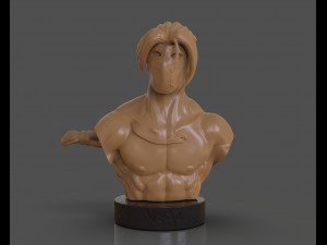 vega bust 3Dプリントモデル