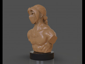 vega bust 3Dプリントモデル