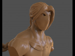 vega bust 3Dプリントモデル