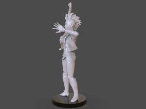 stylized punk storm figurine 3D Print Model