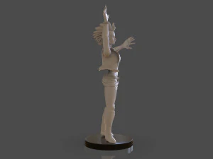 stylized punk storm figurine 3D Print Model