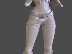 stylized punk storm figurine 3D Print Model