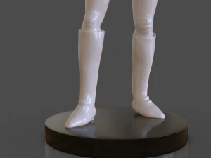 stylized punk storm figurine 3D Print Model