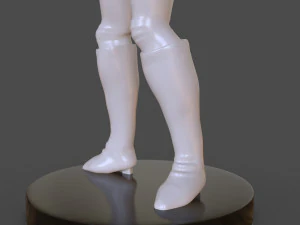 stylized punk storm figurine 3D Print Model