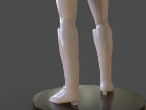 stylized punk storm figurine 3D Print Model