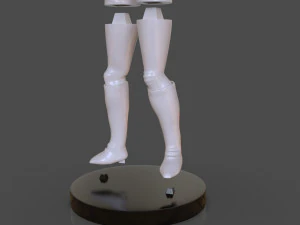 stylized punk storm figurine 3D Print Model