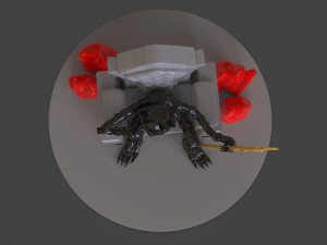 cuphead the devil sculpture 3D Print Model