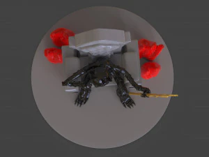 cuphead the devil sculpture 3D Print Model