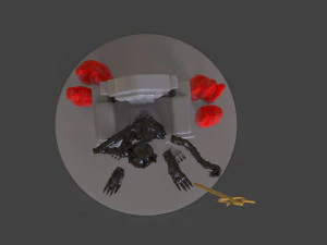 cuphead the devil sculpture 3D Print Model