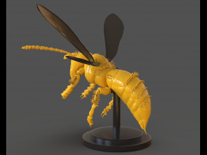 murdering asian hornet sculpture 3Dプリントモデル