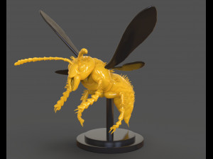 murdering asian hornet sculpture 3Dプリントモデル