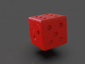 oogie boogie skull dice 3D Print Model