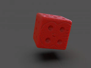 oogie boogie skull dice 3D Print Model