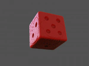 oogie boogie skull dice 3D Print Model