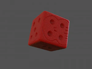 oogie boogie skull dice 3D Print Model