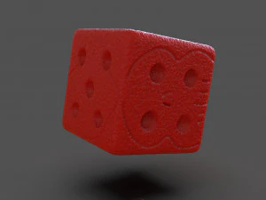 oogie boogie skull dice 3D Print Model