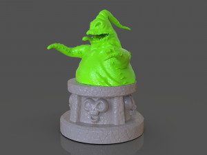 oogie boogie bust Modelo de Impressão 3D