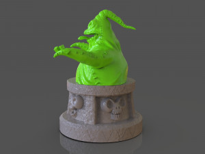 oogie boogie bust Modelo de Impressão 3D