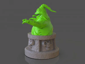 oogie boogie bust 3D Print Model