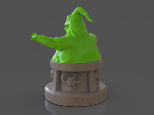 oogie boogie bust Modelo de Impressão 3D