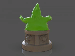 oogie boogie bust 3D Print Model