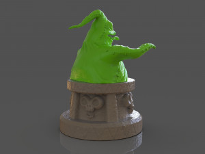 oogie boogie bust Modelo de Impressão 3D