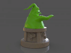 oogie boogie bust 3D Print Model