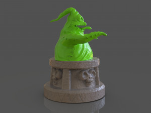 oogie boogie bust Modelo de Impressão 3D