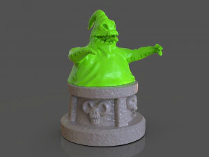 oogie boogie bust 3D Print Model