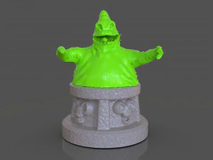 oogie boogie bust 3D Print Model