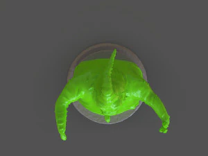 oogie boogie bust 3D Print Model