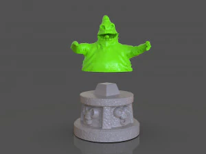 oogie boogie bust 3D Print Model